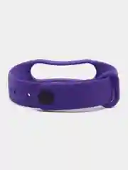Фиолетовый силиконовый ремешок для фитнес-браслетов Xiaomi Mi Band 5 и Mi Band 6