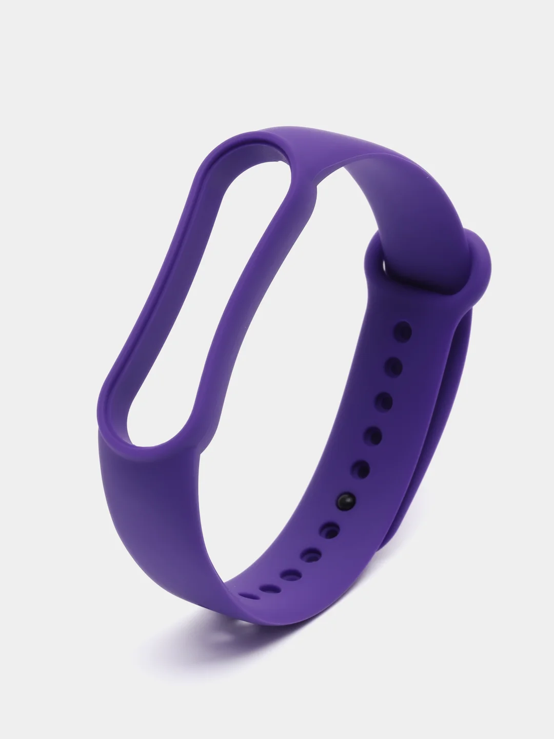 Фиолетовый силиконовый ремешок для фитнес-браслетов Xiaomi Mi Band 5 и Mi Band 6