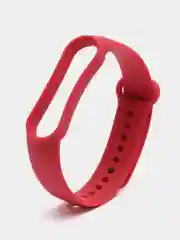 Вишнёвый силиконовый ремешок для фитнес-браслетов Xiaomi Mi Band 5 и Mi Band 6
