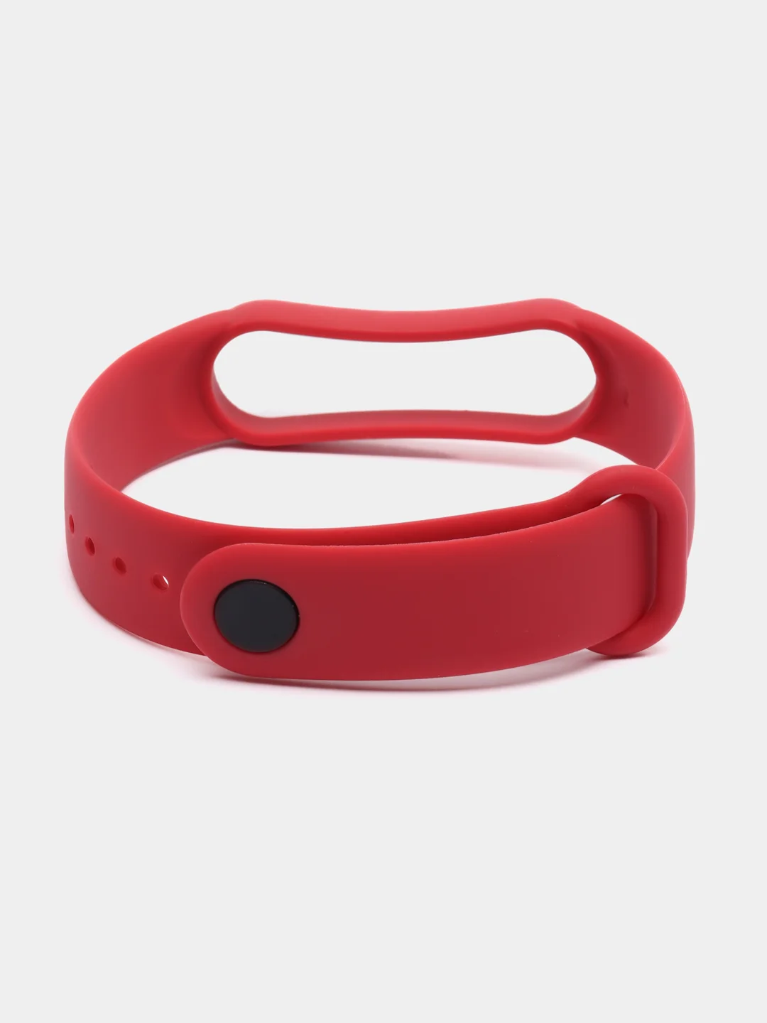 Вишнёвый силиконовый ремешок для фитнес-браслетов Xiaomi Mi Band 5 и Mi Band 6