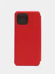 Красный чехол книжка Xiaomi Mi 11 Lite с функцией подставки