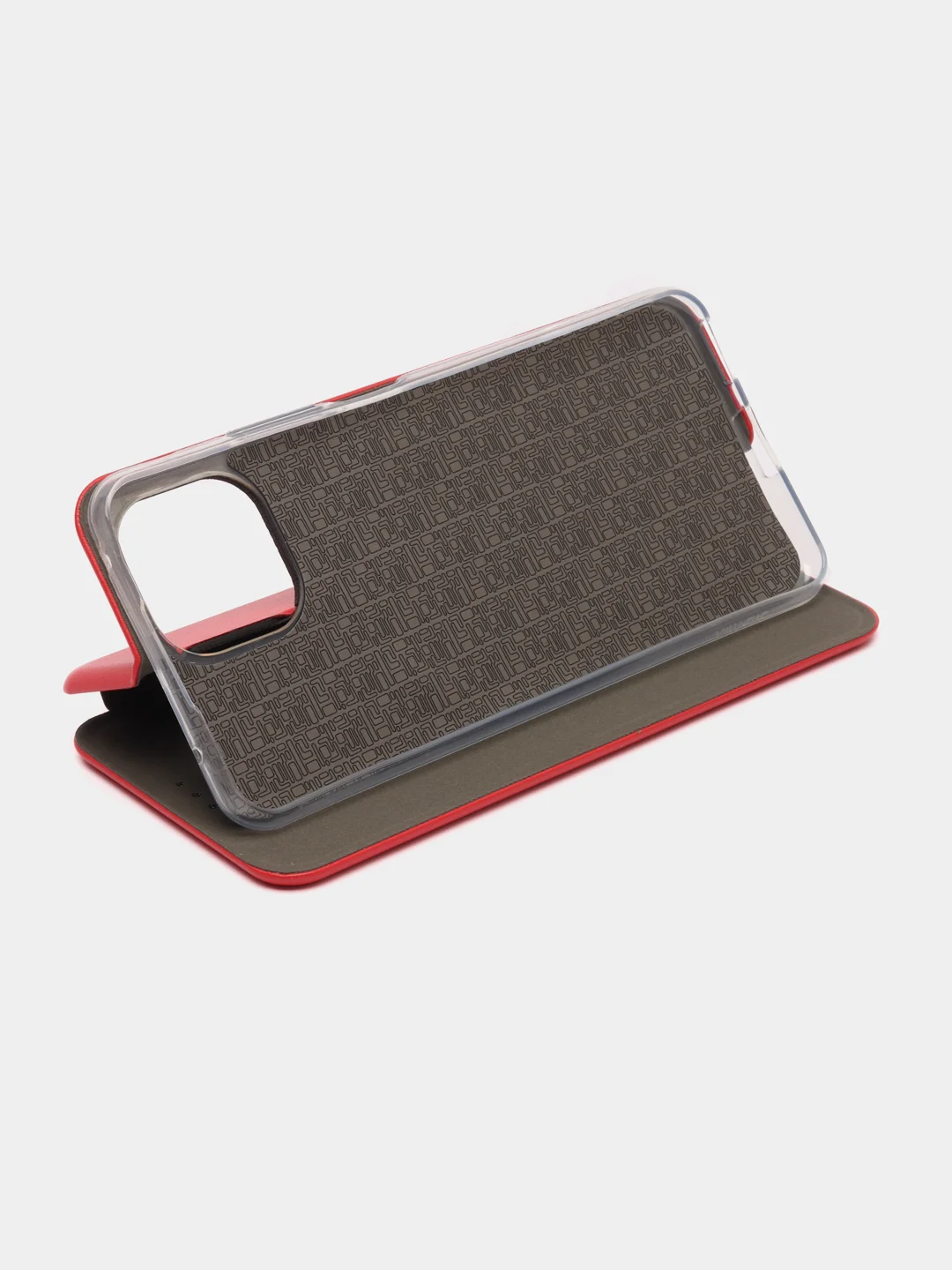 Красный чехол книжка Xiaomi Mi 11 Lite с функцией подставки