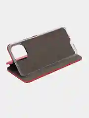 Красный чехол книжка Xiaomi Mi 11 Lite с функцией подставки