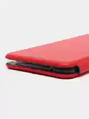 Красный чехол книжка Xiaomi Mi 11 Lite с функцией подставки