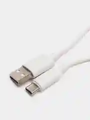 Белый кабель для зарядки Micro-USB, Type-C, Ligthtning USB до 3A Hoco X88 ПВХ 1м