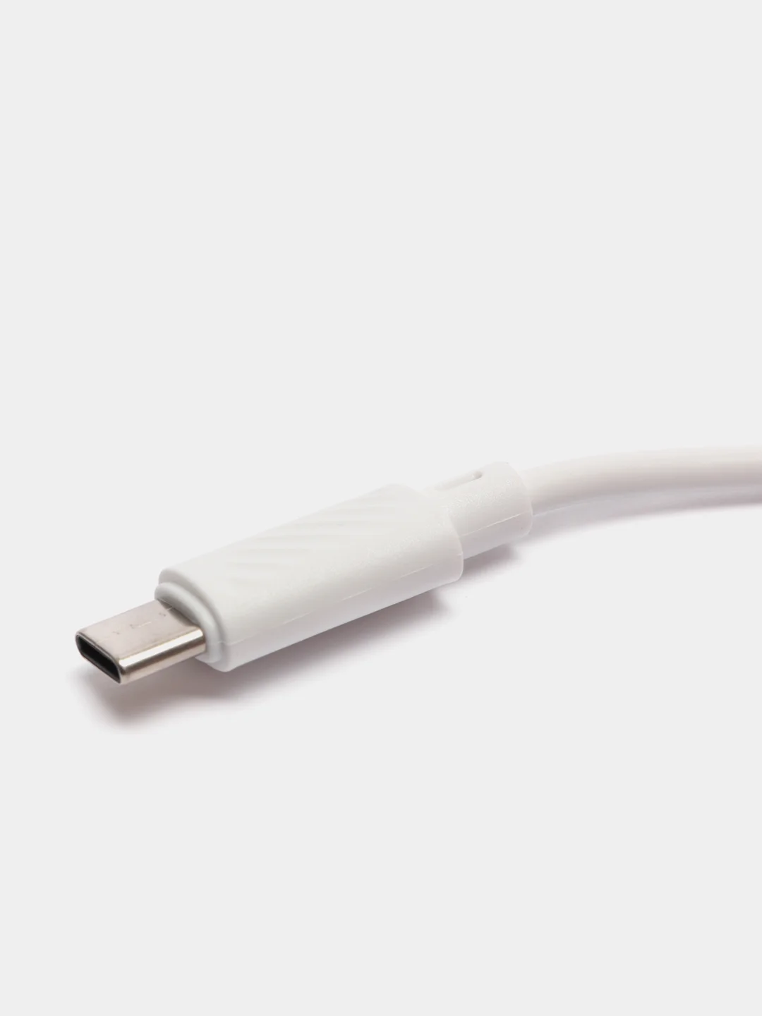 Белый кабель для зарядки Micro-USB, Type-C, Ligthtning USB до 3A Hoco X88 ПВХ 1м