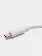 Белый кабель для зарядки Micro-USB, Type-C, Ligthtning USB до 3A Hoco X88 ПВХ 1м