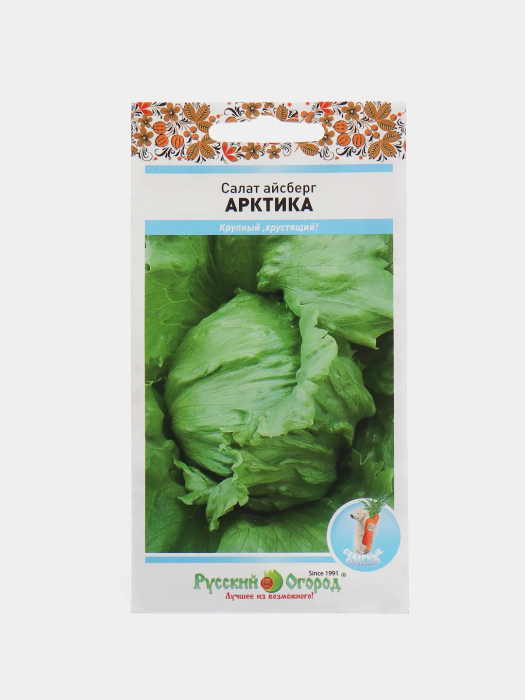Зеленый семена Салат Айсберг "Арктика", 1 г