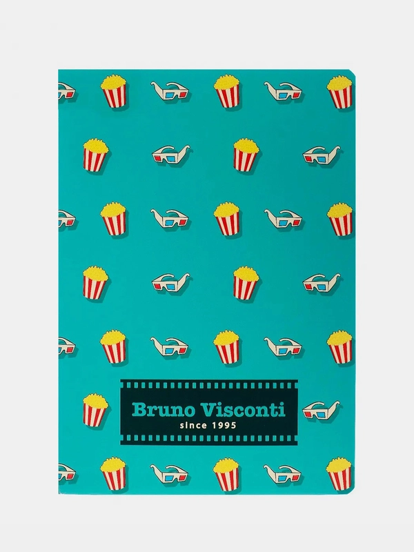 Тетрадь 40 листов в клетку "Кинозал", Bruno Visconti