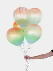 Воздушные шары с рисунком "Граффити", 3 вида