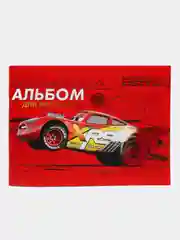 Коралловый альбом для рисования 32 листа, А4, на скобе