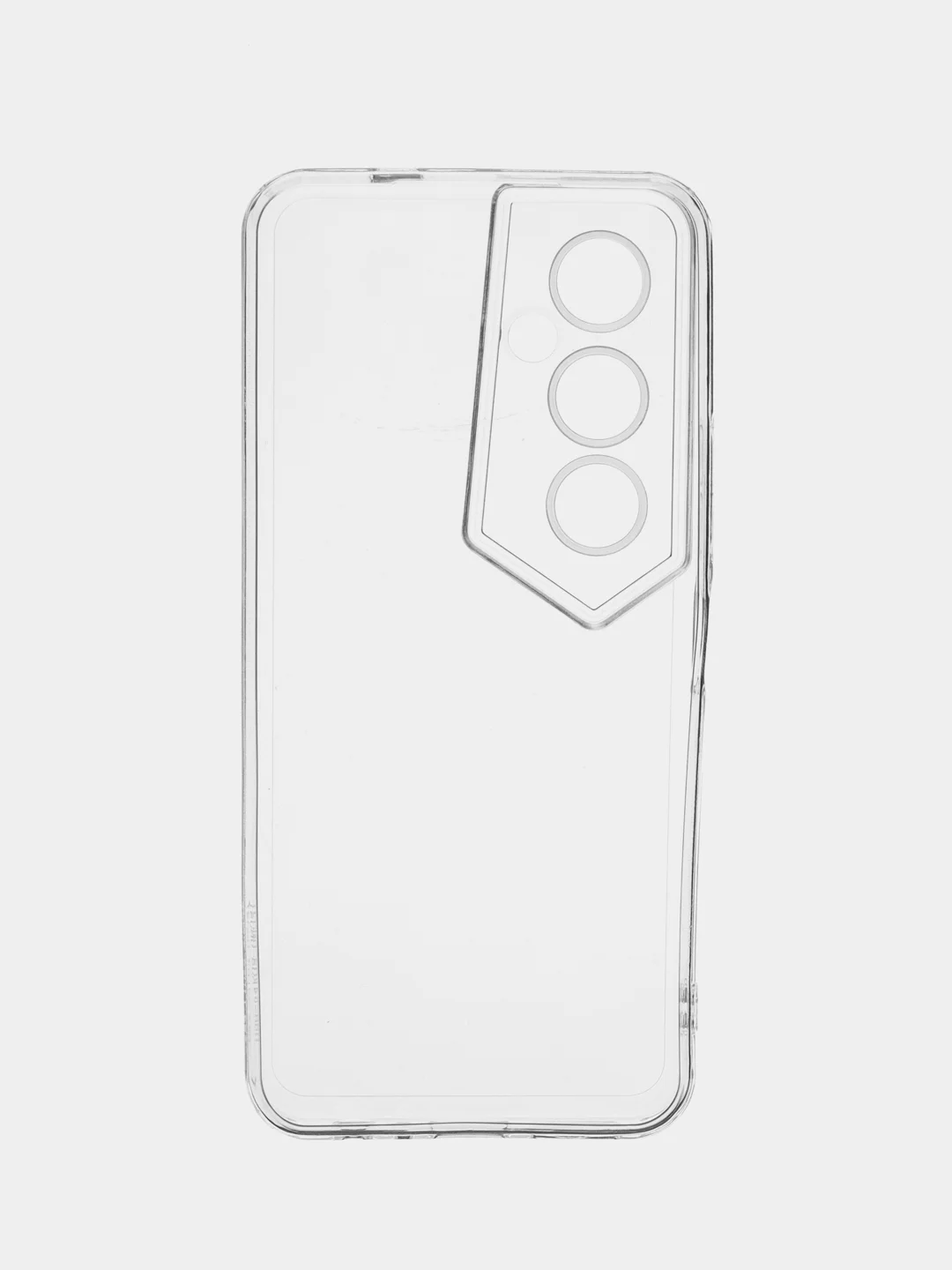 Плотный чехол для Tecno Pova 4 Pro, с защитой камеры, силикон, прозрачный
