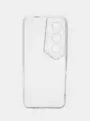Плотный чехол для Tecno Pova 4 Pro, с защитой камеры, силикон, прозрачный