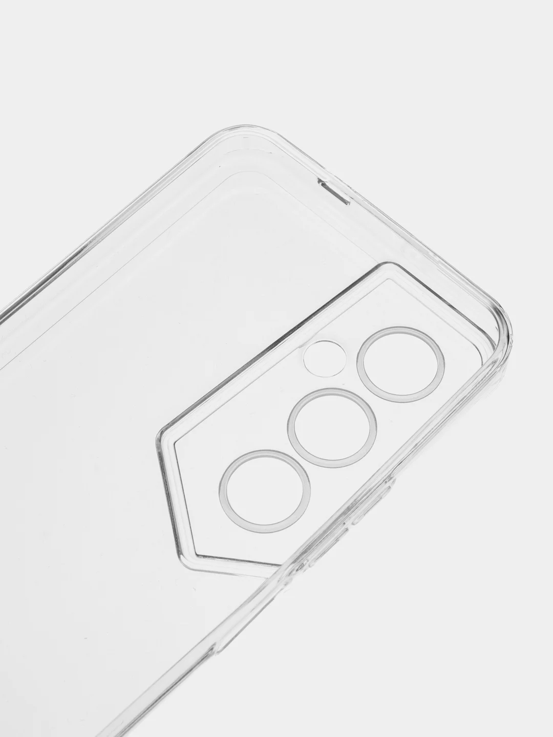 Плотный чехол для Tecno Pova 4 Pro, с защитой камеры, силикон, прозрачный