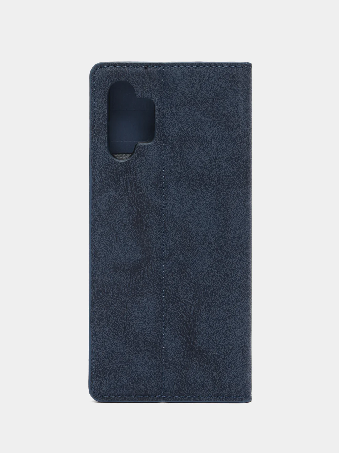 Синий чехол книжка Rich Boss для Samsung A13, экокожа, нубук, с визитницей