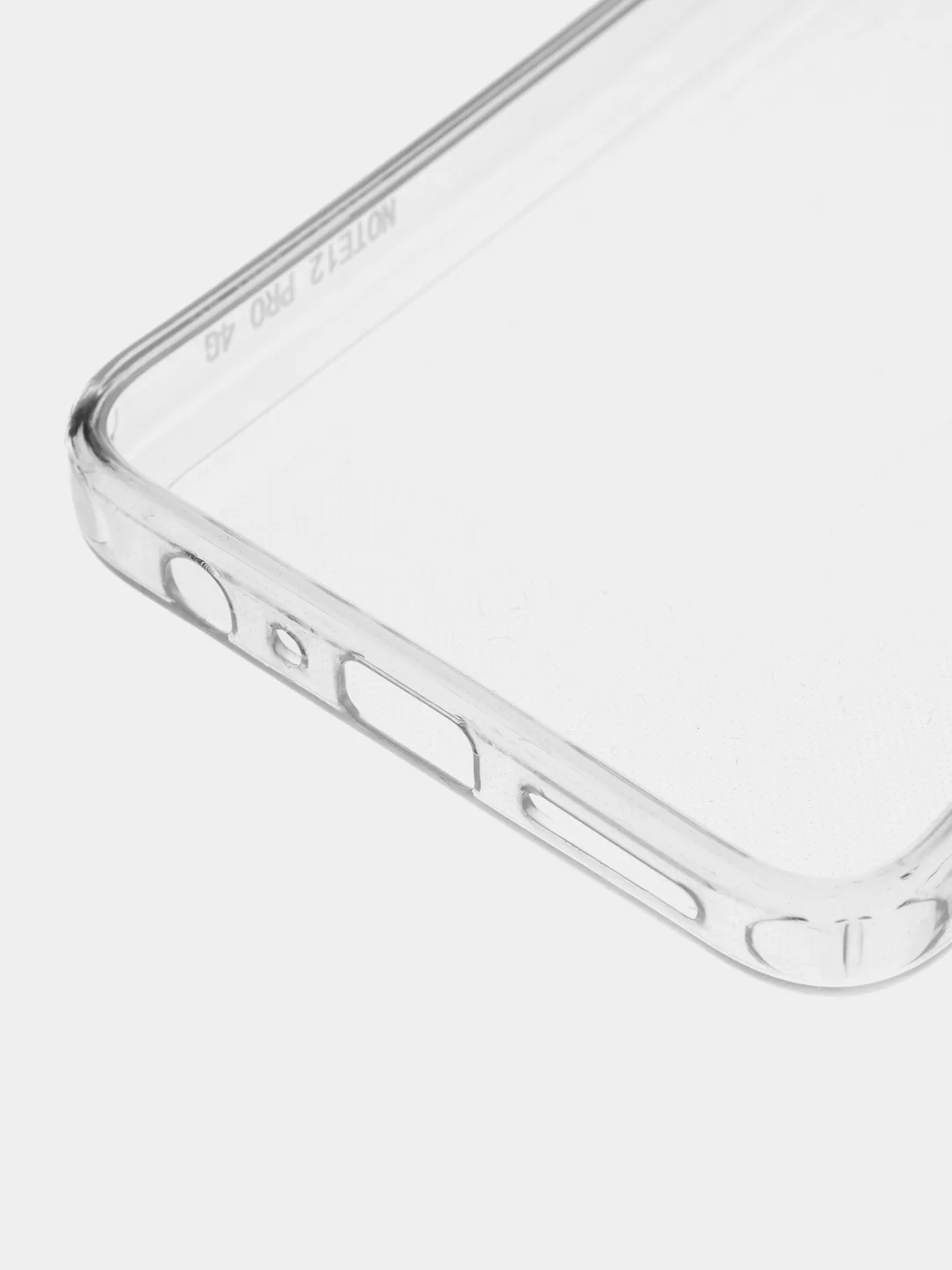 Чехол для Infinix Note 12 2023 / Note 12 Pro 4G, с защитой камеры, прозрачный, плотный