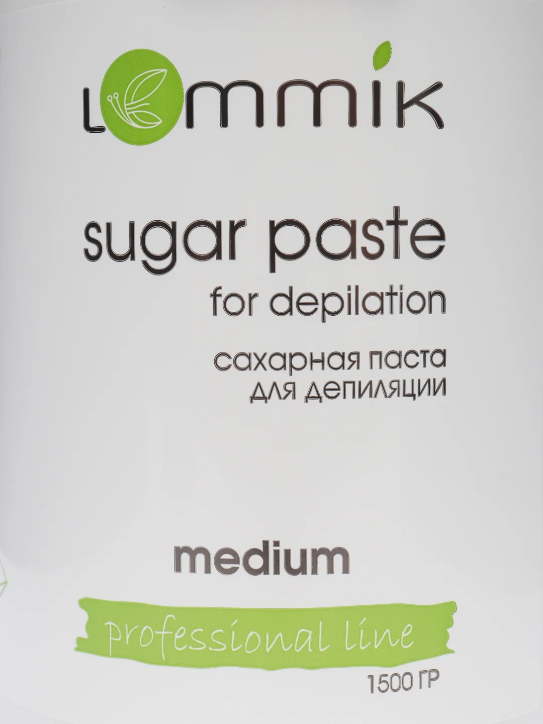 Сахарная паста для шугаринга СРЕДНЯЯ ( увиверсальна)  1500 гр LEMMIK