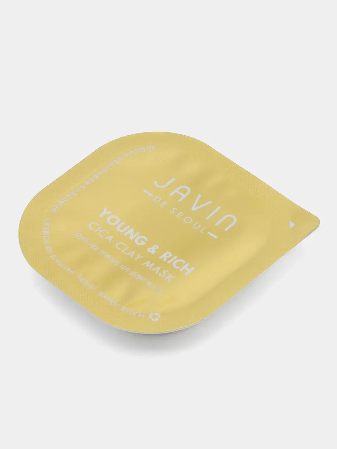 Маска для лица JAVIN DE SEOUL Young & Rich Cica Clay Mask, на основе глины и центеллы, 8 г