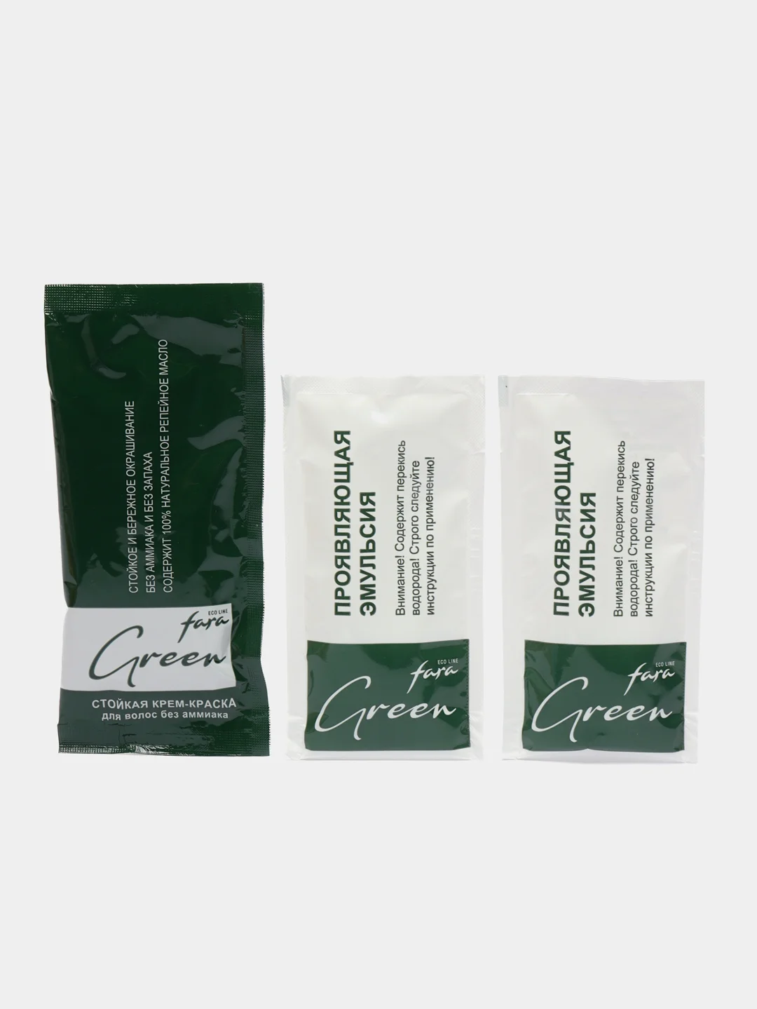 Крем-краска для волос Fara Eco Line, тон 5.5 "Красное дерево", стойкая