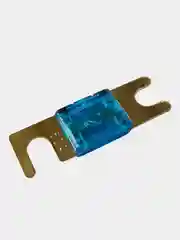 Бирюзовый держатель для предохранителей типа MiniANL, колба