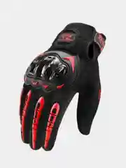Красный перчатки Racing Biker SC33, сенсорные