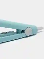 Голубой утюжок для волос мини, выпрямитель, щипцы для укладки