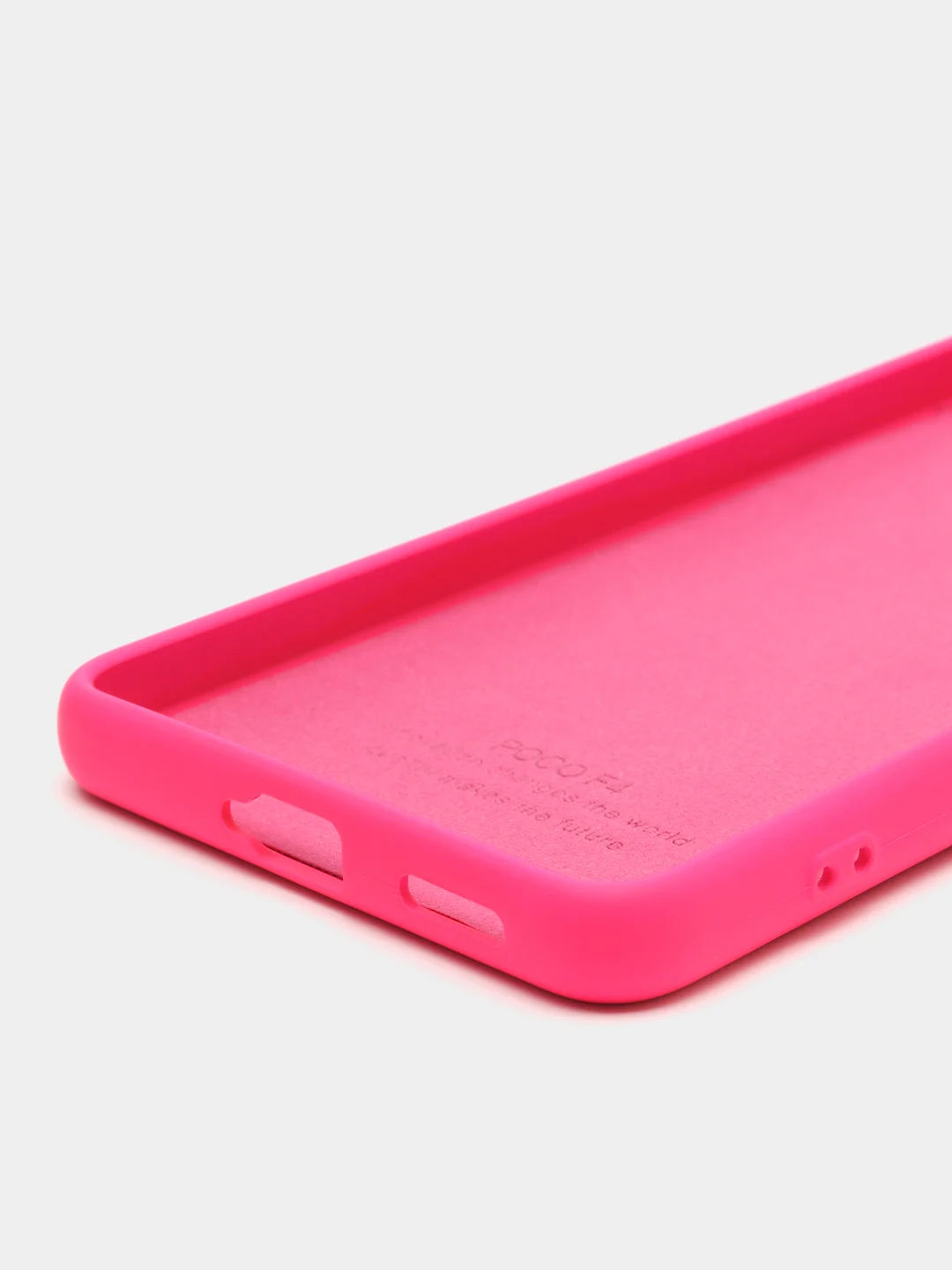 Фуксия чехол силиконовый для Xiaomi Poco F4 (Сяоми Поко Ф4)