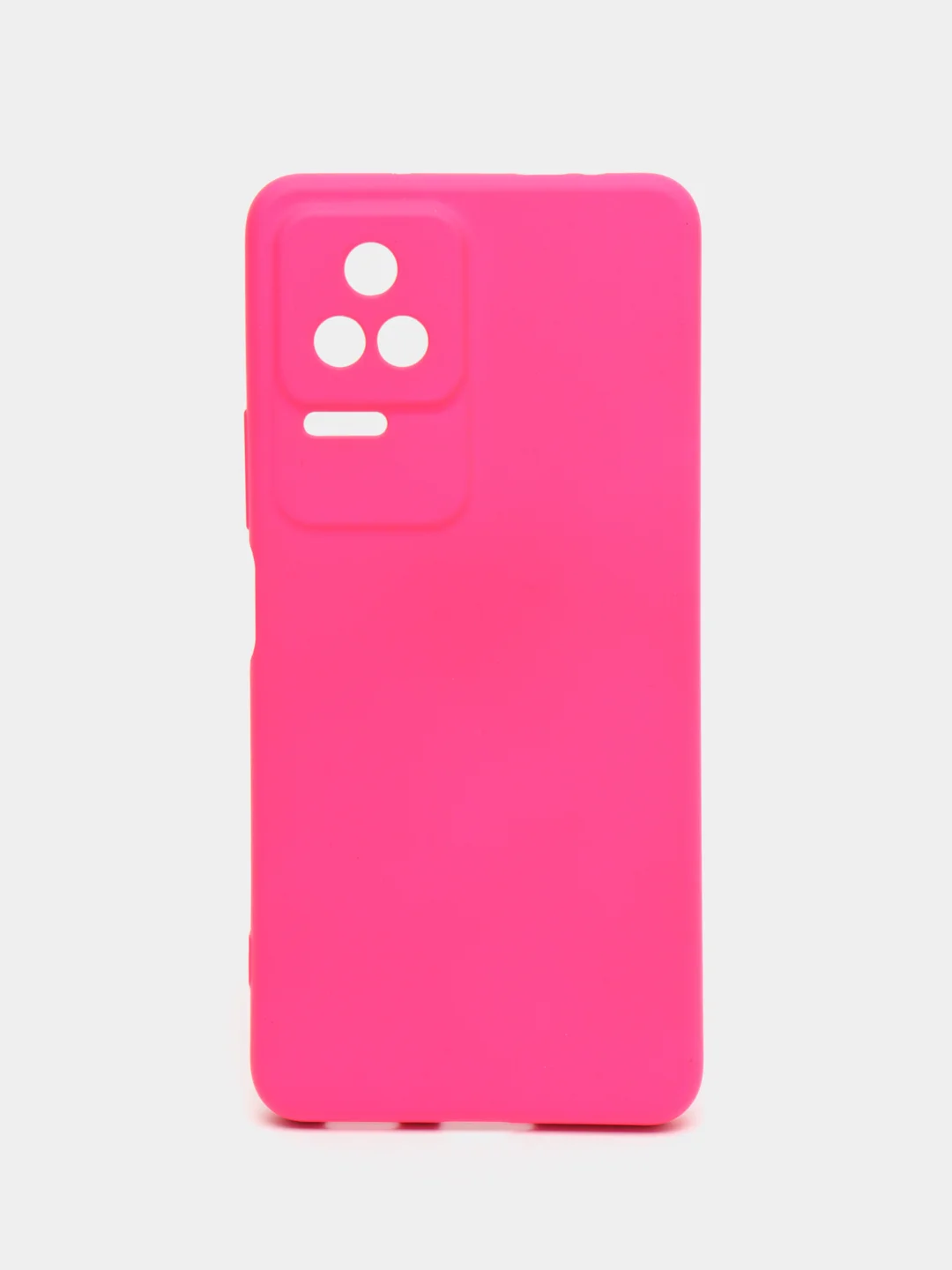 Фуксия чехол силиконовый для Xiaomi Poco F4 (Сяоми Поко Ф4)
