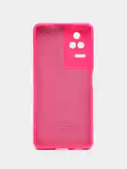 Фуксия чехол силиконовый для Xiaomi Poco F4 (Сяоми Поко Ф4)