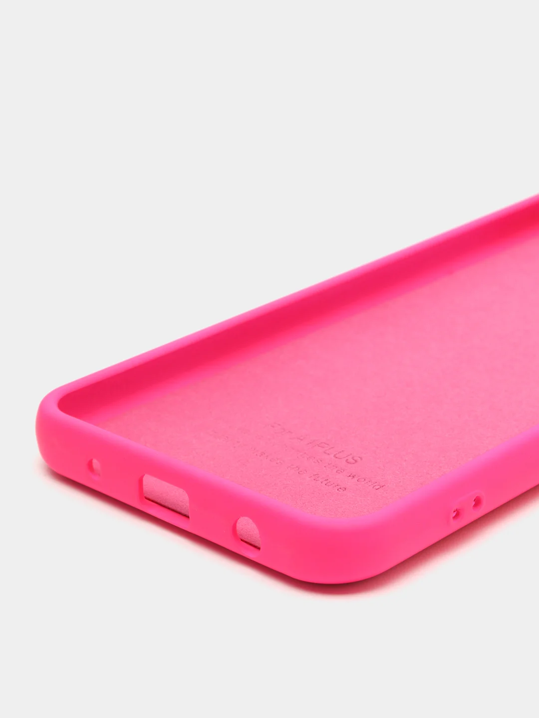 Тёмно-розовый чехол Silicone Cover Xiaomi Redmi A1 Plus A1+ A2+ Poco C51 Редми A1 Плюс А1+  силиконовый
