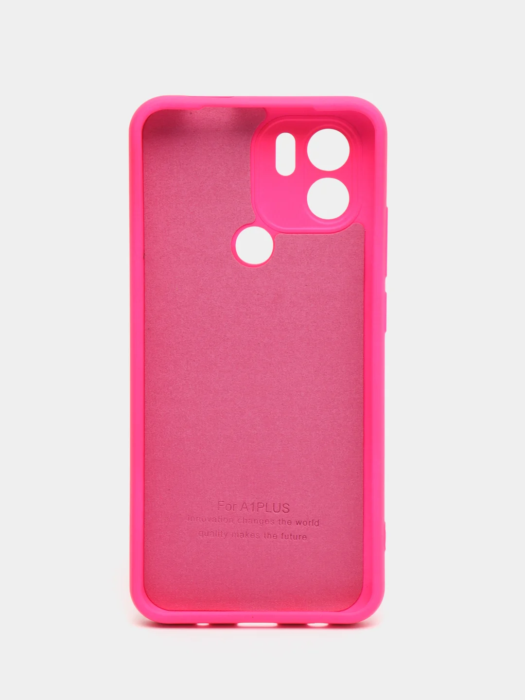Тёмно-розовый чехол Silicone Cover Xiaomi Redmi A1 Plus A1+ A2+ Poco C51 Редми A1 Плюс А1+  силиконовый