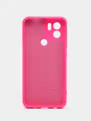 Тёмно-розовый чехол Silicone Cover Xiaomi Redmi A1 Plus A1+ A2+ Poco C51 Редми A1 Плюс А1+  силиконовый