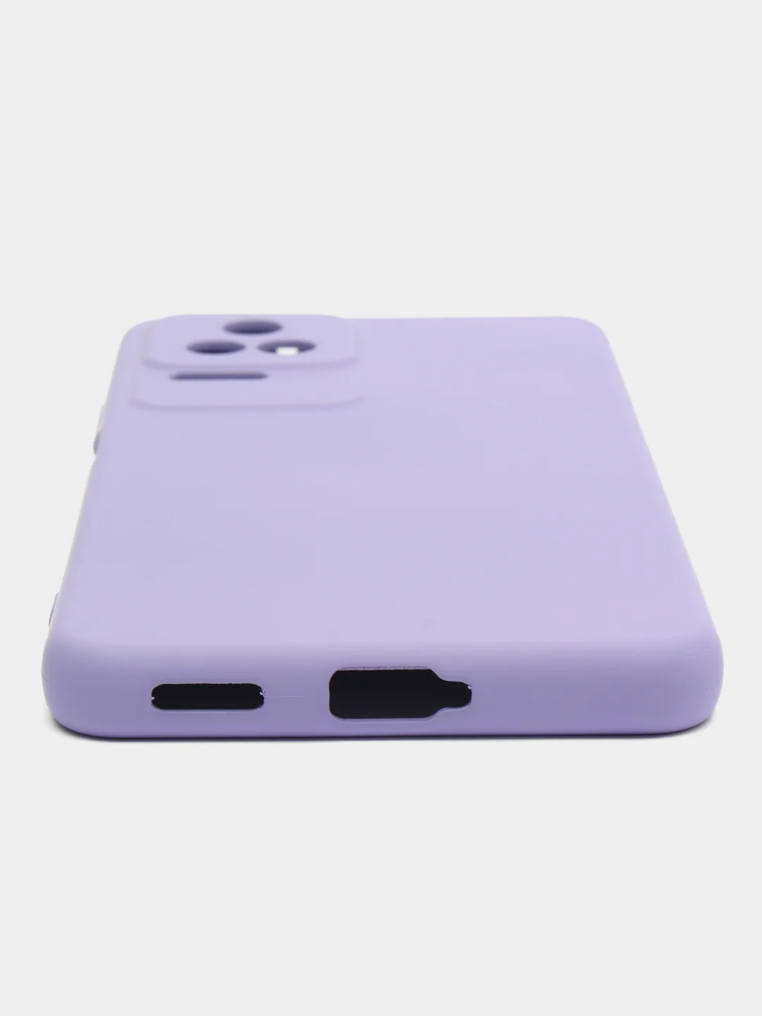 Аметистовый чехол силиконовый для Xiaomi Poco F4 (Сяоми Поко Ф4)