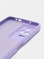 Аметистовый чехол силиконовый для Xiaomi Poco F4 (Сяоми Поко Ф4)