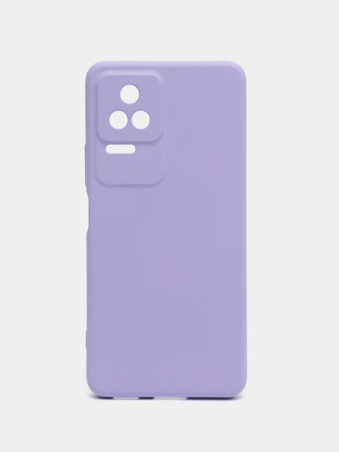 Аметистовый чехол силиконовый для Xiaomi Poco F4 (Сяоми Поко Ф4)
