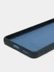 Темно-синий чехол силиконовый для Xiaomi Poco F4 (Сяоми Поко Ф4)