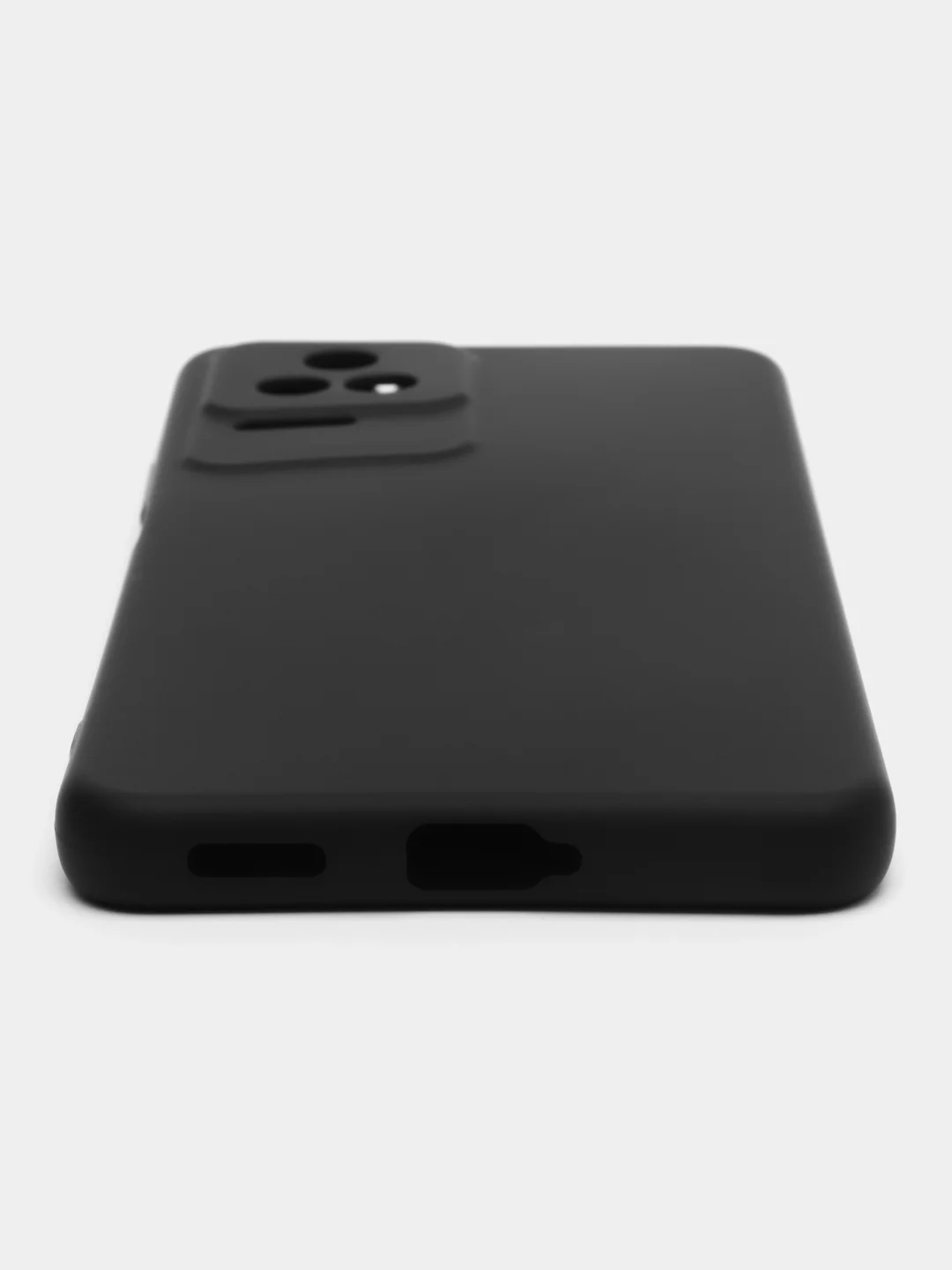 Черный чехол силиконовый для Xiaomi Poco F4 (Сяоми Поко Ф4)