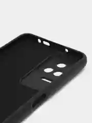 Черный чехол силиконовый для Xiaomi Poco F4 (Сяоми Поко Ф4)