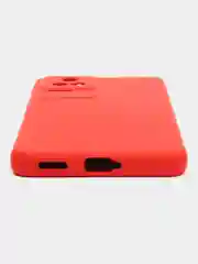 Красный чехол силиконовый для Xiaomi Poco F4 (Сяоми Поко Ф4)