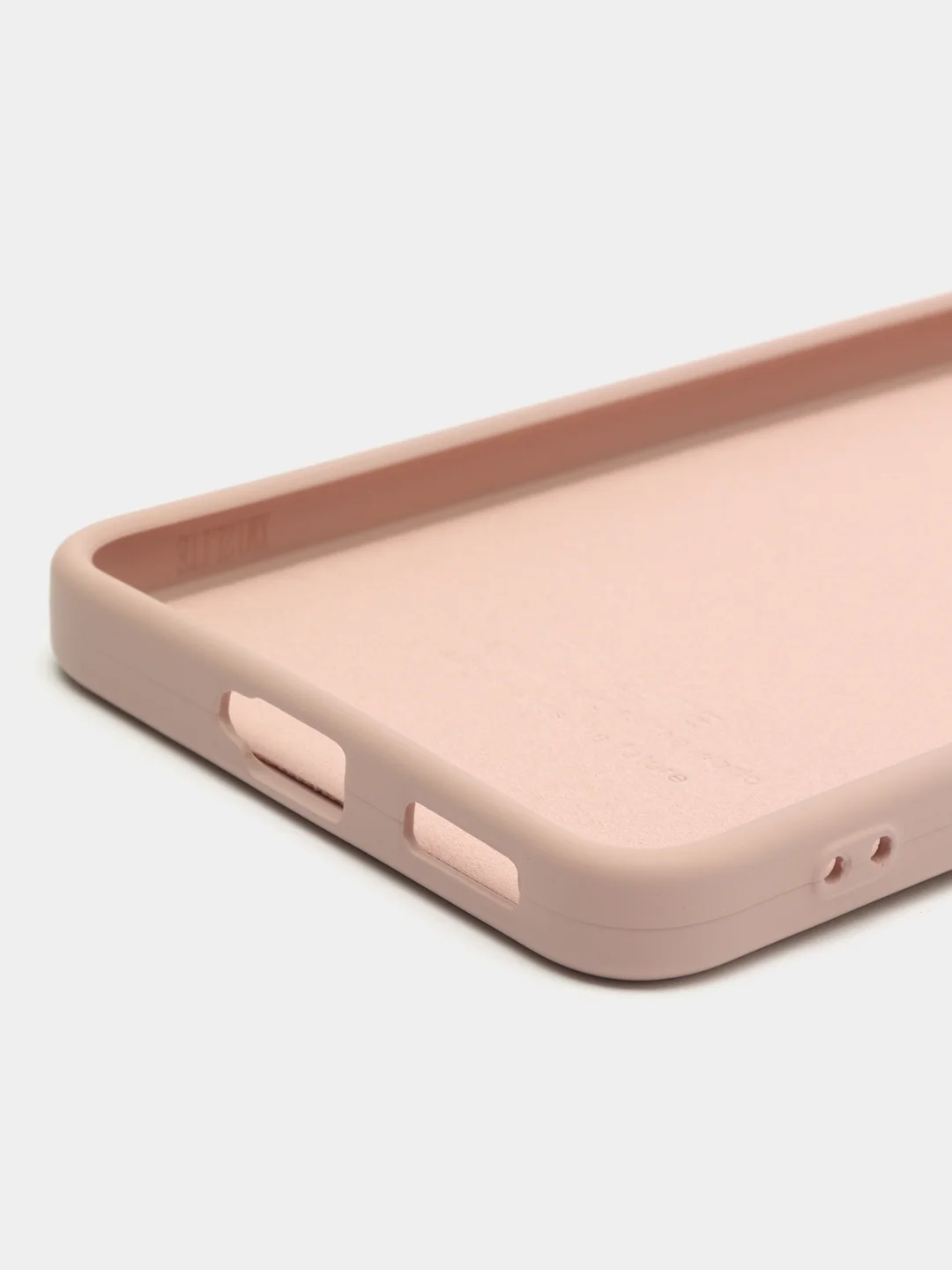 Пудровый чехол Xiaomi 12 Lite Сяоми 12 Лайт силиконовый закрый низ бархат внутри Silicone Cover