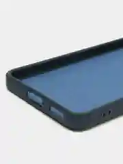 Темно-синий чехол Xiaomi 12 Lite Сяоми 12 Лайт силиконовый закрый низ бархат внутри Silicone Cover
