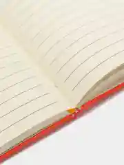 Оранжевый ежедневник недатированный, на резинке
