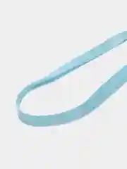 Небесно-голубой бейдж с лентой для пропуска, прозрачный