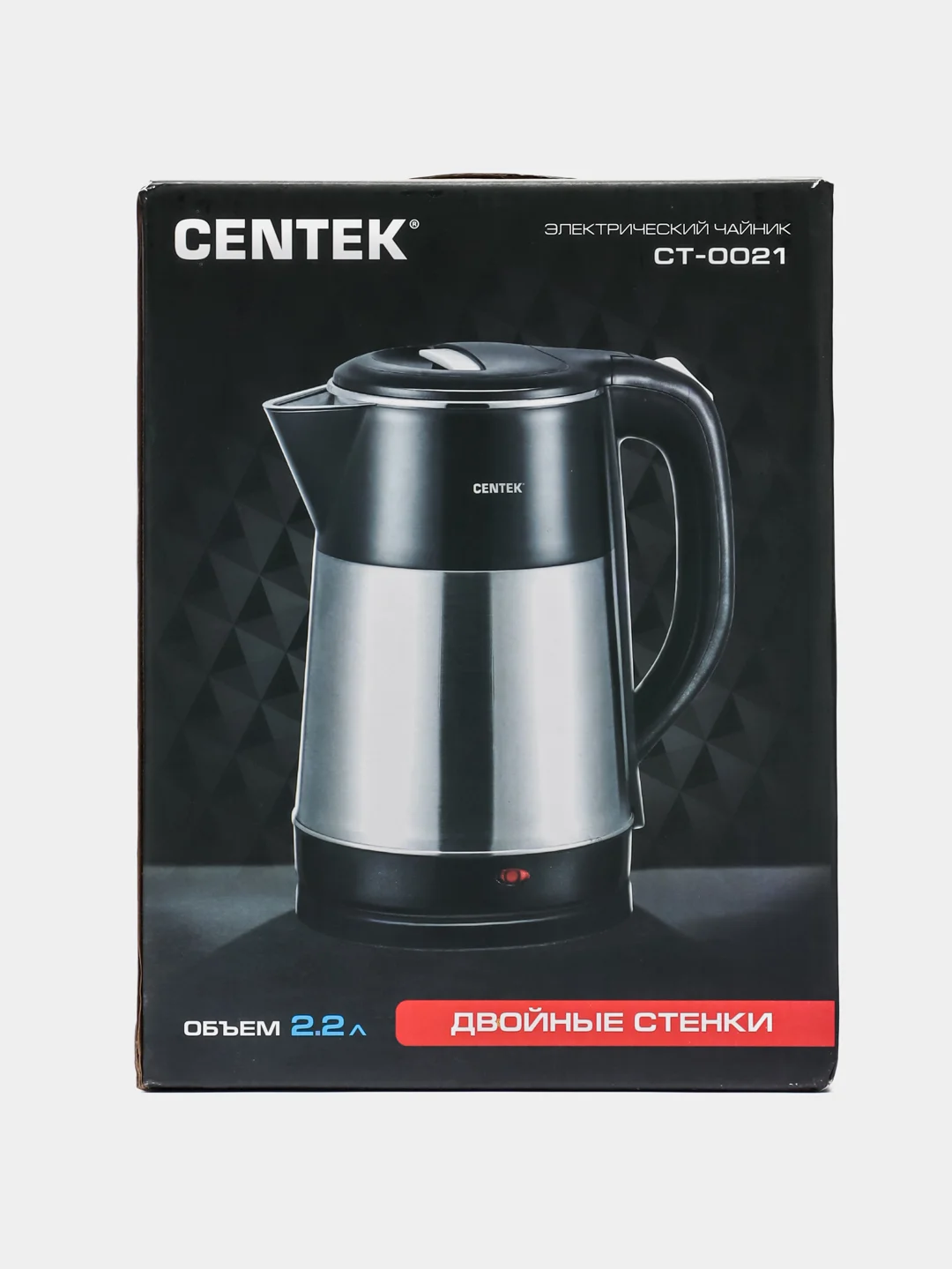 Чайник Centek CT-0021, 2000Вт, 2,2л