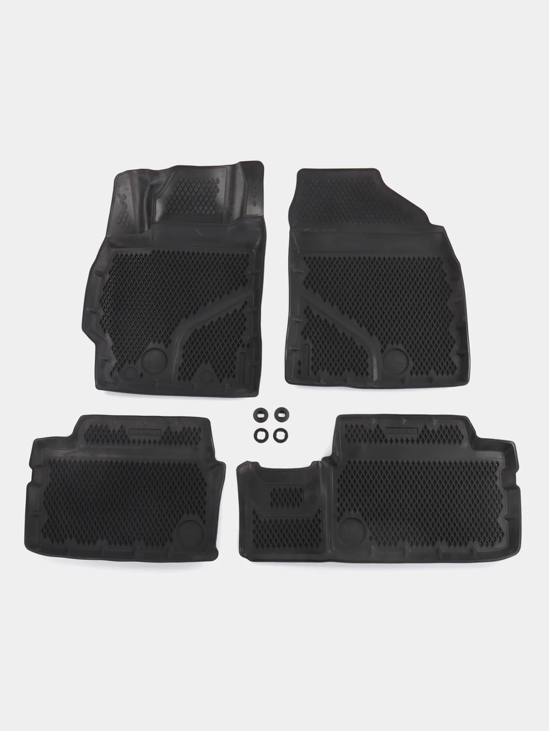 Черный коврики для автомобиля Toyota Corolla X (E140,150) (2006-2013), Xl (E160-170) (2012-2022)