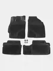 Черный коврики для автомобиля Toyota Corolla X (E140,150) (2006-2013), Xl (E160-170) (2012-2022)