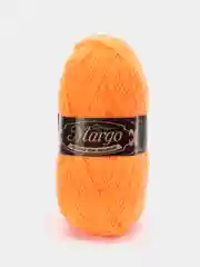 Светло-оранжевый пряжа для вязания Margo, акрил с пухом, 230 м, 100 г