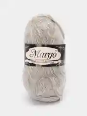 Серебряный пряжа для вязания Margo, акрил с пухом, 230 м, 100 г