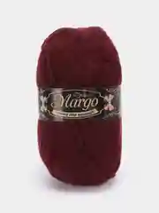 Бордовый пряжа для вязания Margo, акрил с пухом, 230 м, 100 г