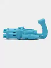 Голубой генератор для мыльных пузырей миниган BUBBLE GUN в виде пистолета-пулемета